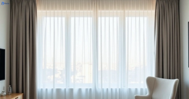 Restored vibrant drapes in purga QLD after Matty Curtain Cleaning