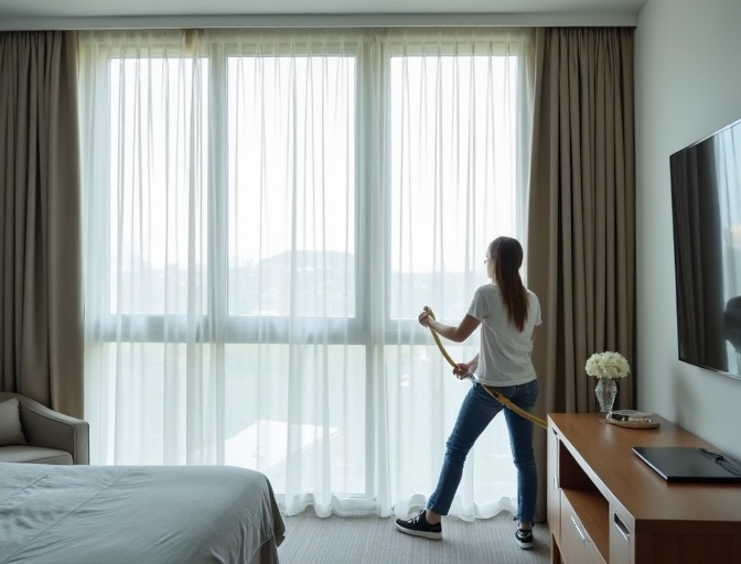 Purga Sheer Curtain Cleaning